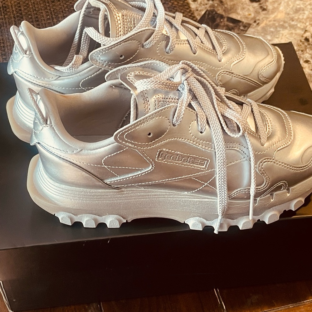 Cardi B Silver Reebok